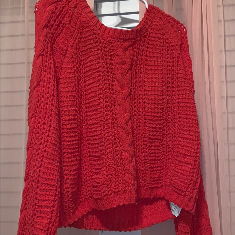 Pink Sweater